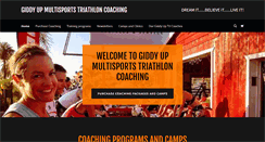 Desktop Screenshot of giddyupmultisports.com